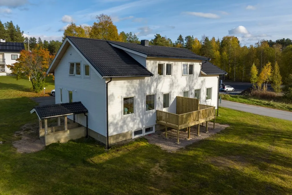 Vue aérienne - Fully Renovated Multi-Unit House in Brunflo