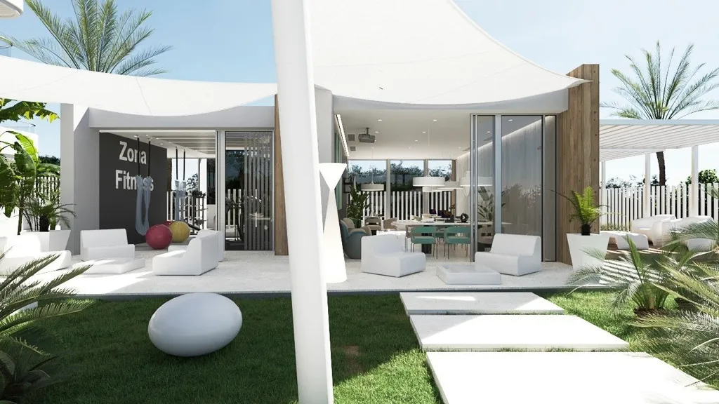 New Luxury Complex with Gym in Lomas de Cabo Roig