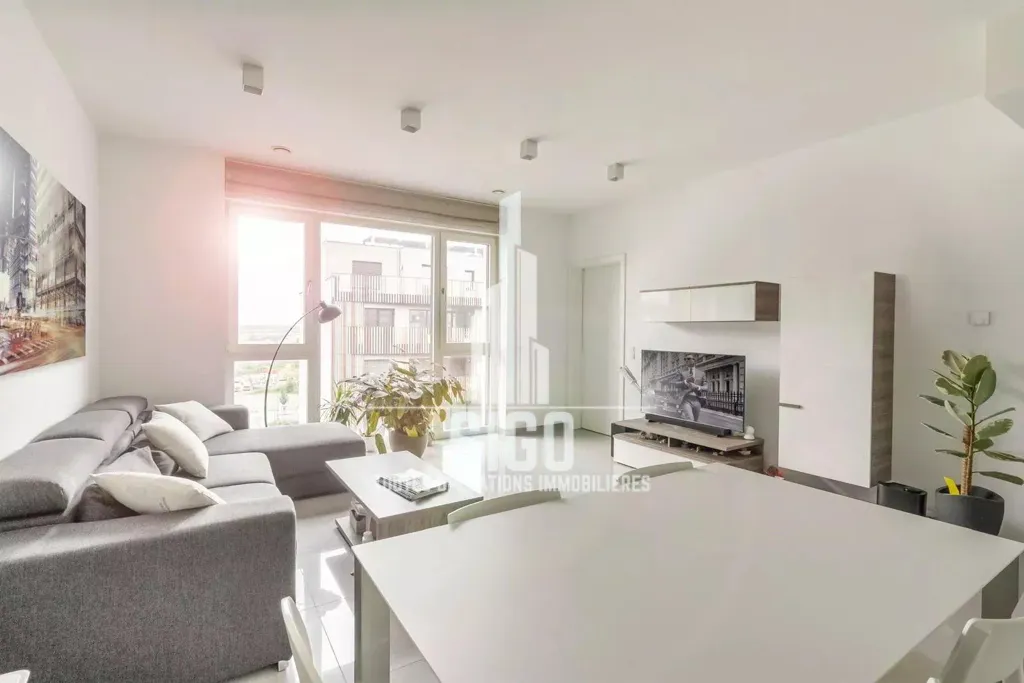 Séjour - Appartement 1 Chambre avec Vue à Gasperich