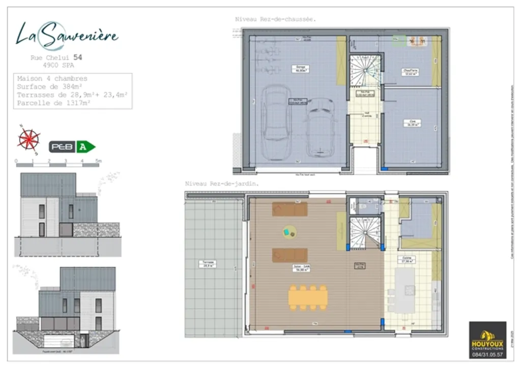 Plaan - New Build House with Solar Panels in Spa