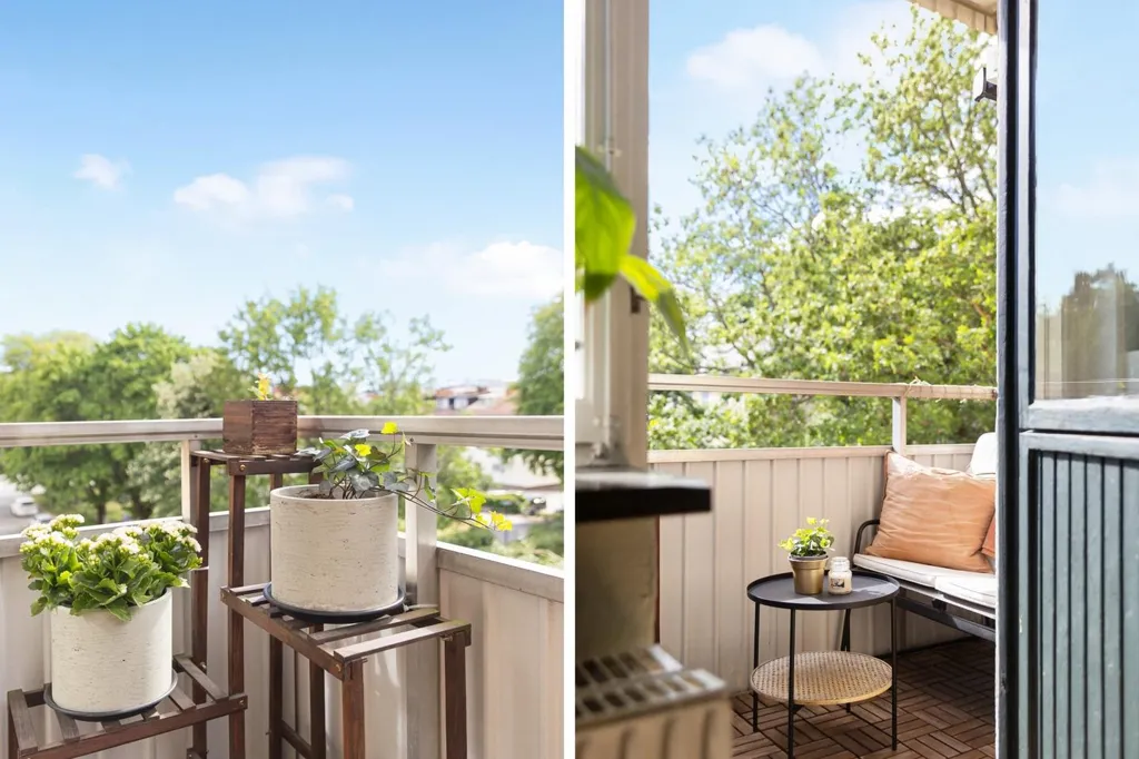 Rõdu - Apartment with Balcony in Sundbyberg