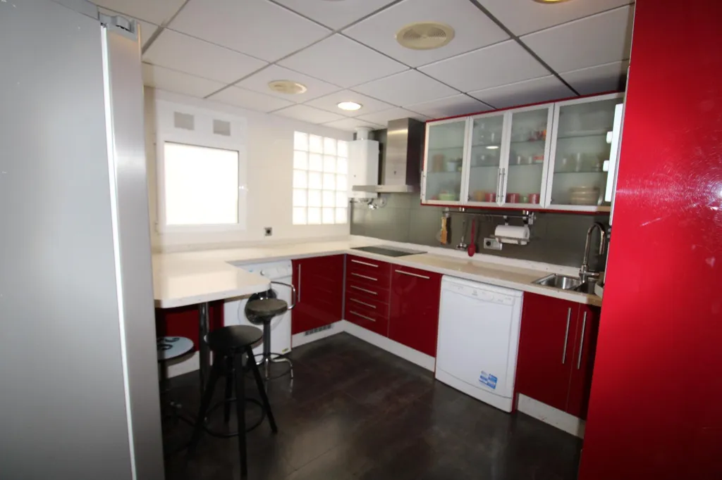 Cucina - Student-Friendly Flat with Tranvía Access in Espinardo