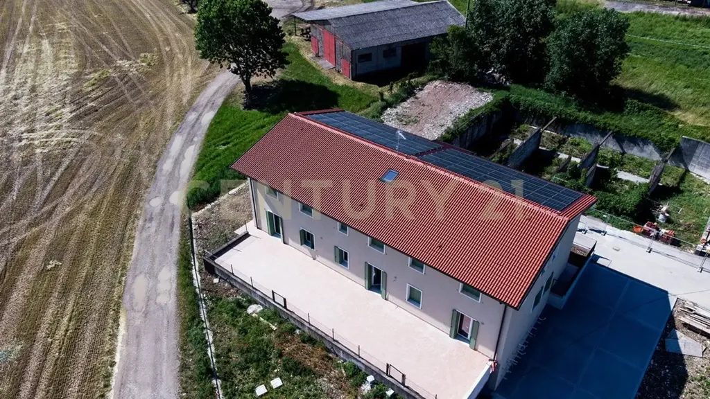 Aerial - New Ground-Floor Flat with Garden in Zevio