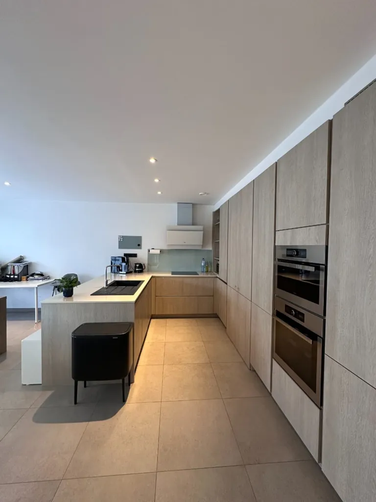 Köök - Eco-Friendly House with Garden in Lommel
