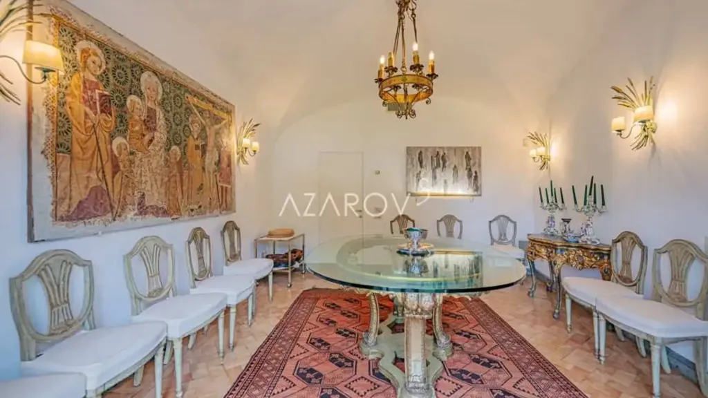 Söögituba - Historic Villa with Pool in Grottaferrata