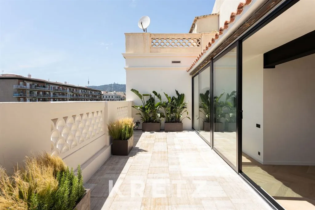 Terrasse - Luxury Penthouse with Sea View in Eixample Dreta