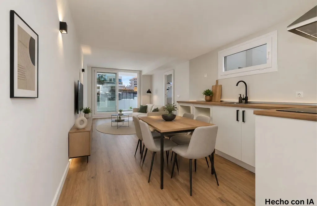Salle à manger - 2-Bedroom Apartment with Pools in Torreblanca