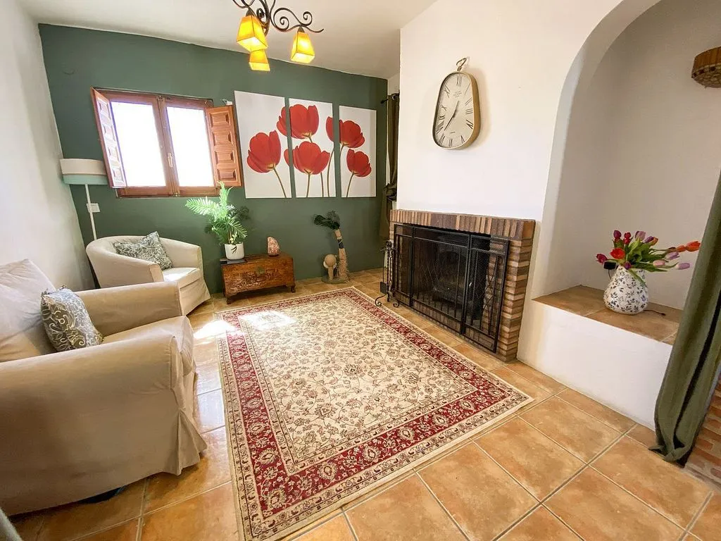 Séjour - Rustic House with Terrace in Huércal-Overa