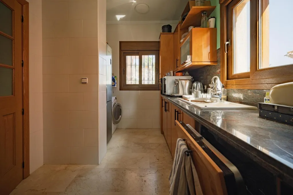 Cucina - Apartment with Golf Course Views in Orihuela Costa