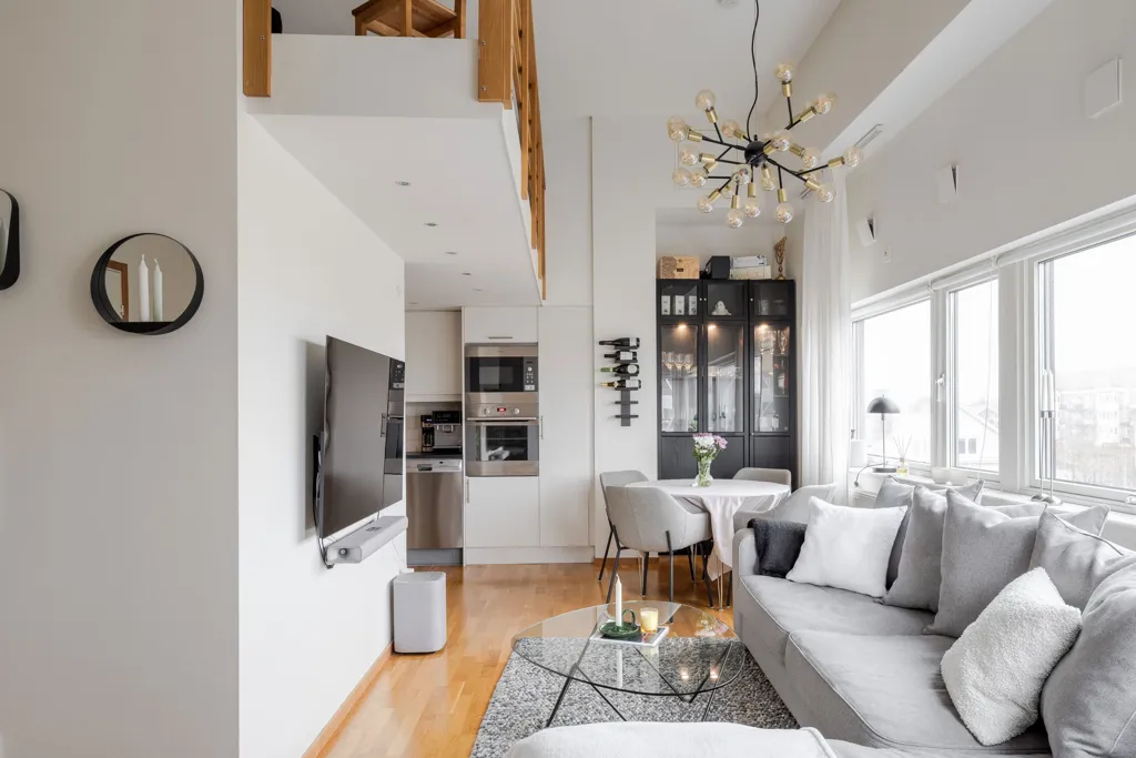 Elutuba - Stylish Apartment with Loft in Växjö