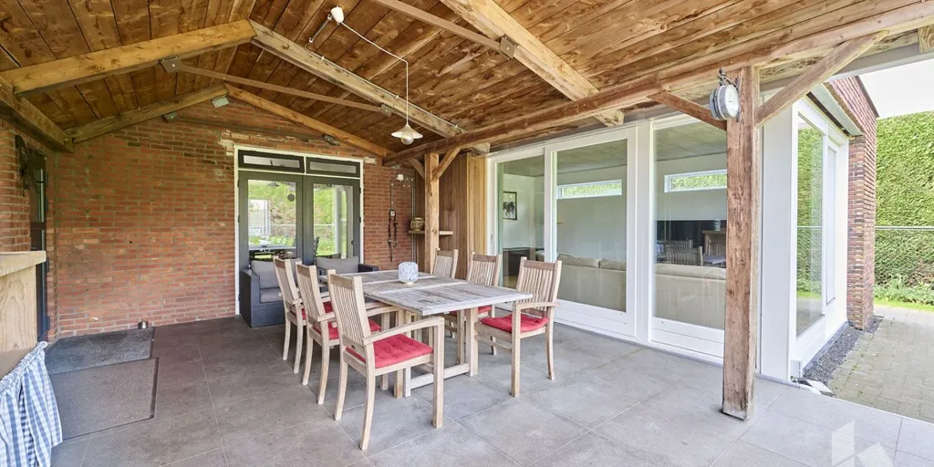 Terrasse - Maison semi-détachée avec loods à Achel