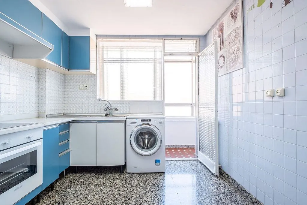 Cuisine - Apartment with Balcony and Views in Zaragoza
