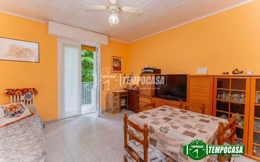 Salle à manger - 3-Bedroom Apartment with Balcony in Milan