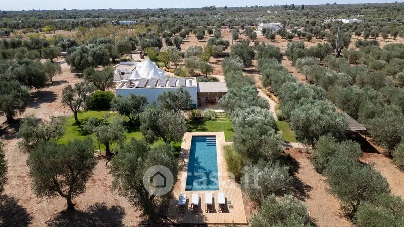 Vue aérienne - Trullo with Pool in Ostuni