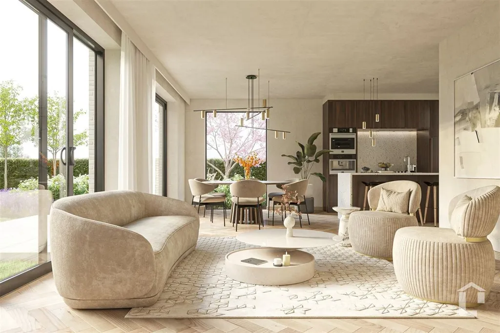 Elutuba - Contemporary House with Garden in De Pinte
