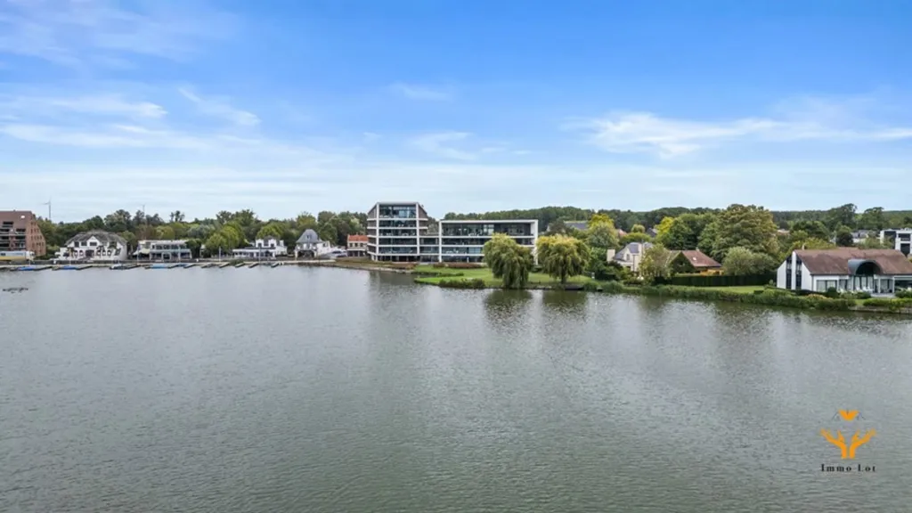 Õhuvaade - Penthouse with Water View in Berlare