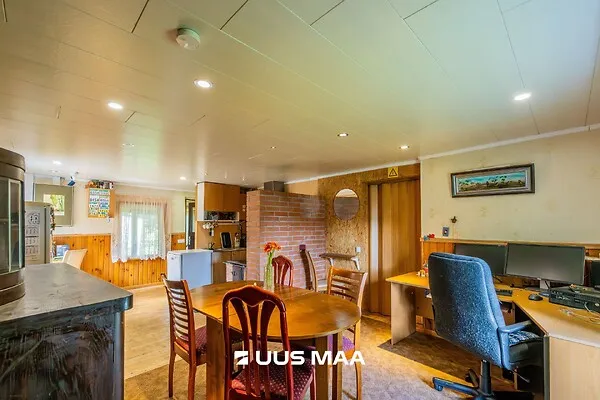 Dining Room - Traditional Cottage with Garden in Valga
