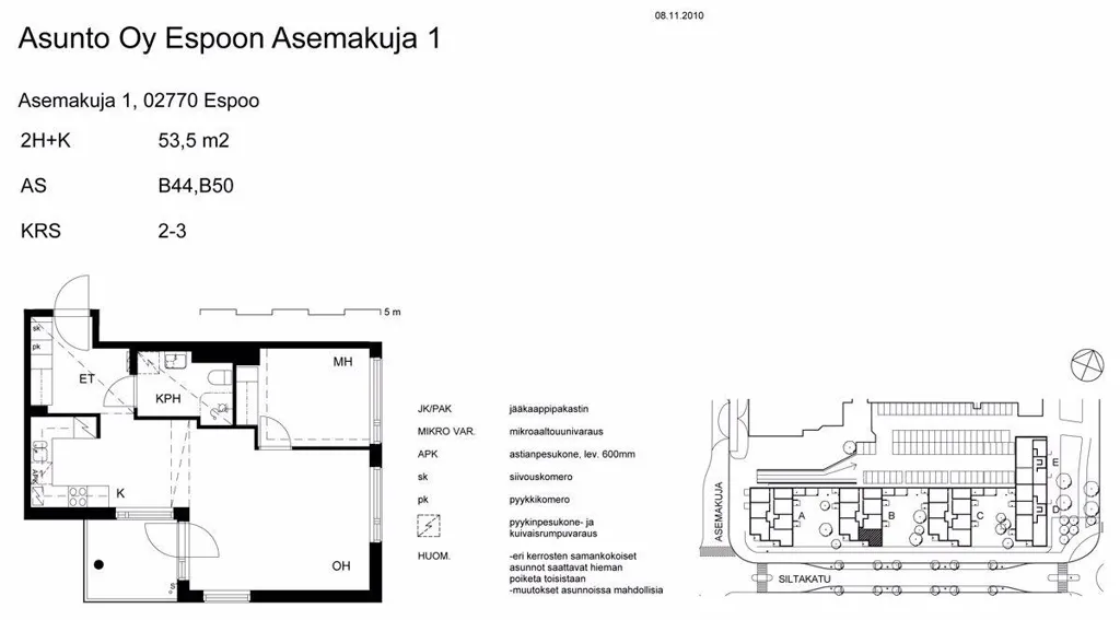 Plan - Modern Flat with Balcony in Espoo Centre