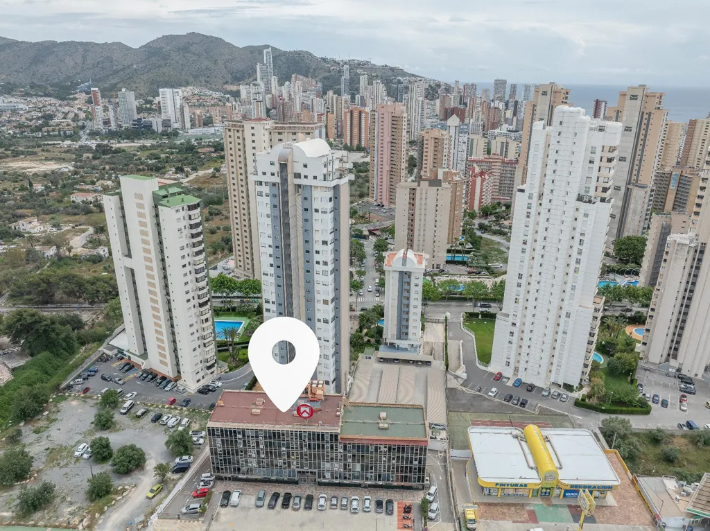 Õhuvaade - Apartment with Terrace in Benidorm