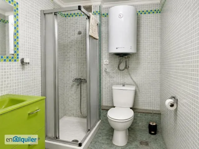 Salles de bain - Studio with Pool in Torremolinos Centre