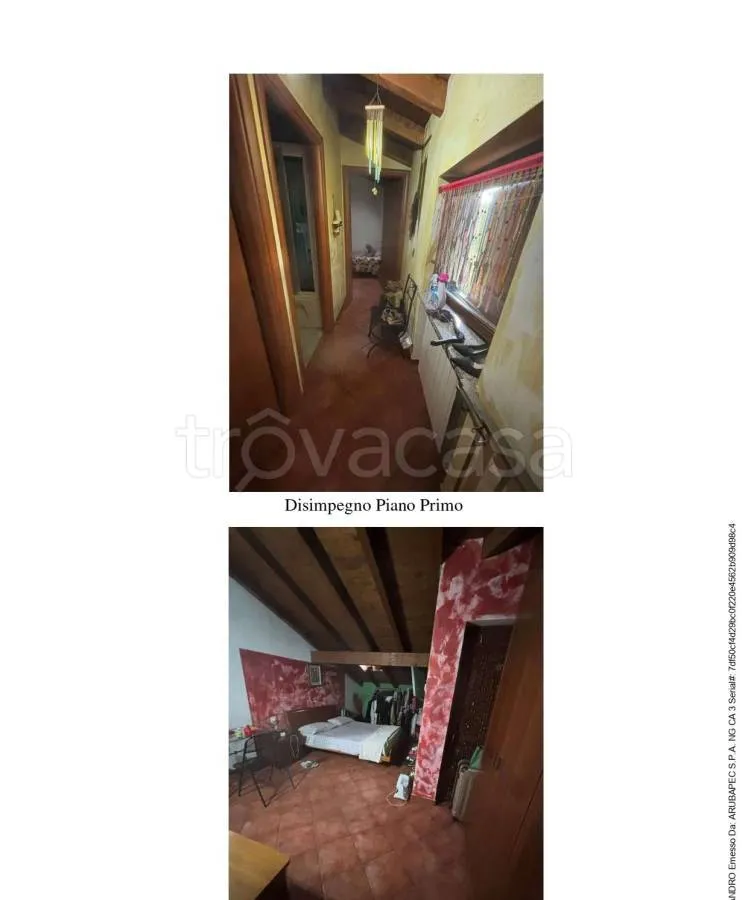 Living Room - Three-Storey Villa with Garden in Divignano