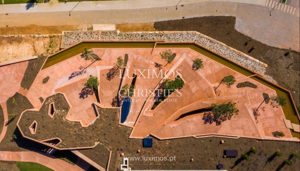 Vue aérienne - Land for Villa Construction at Palmares Resort, Lagos
