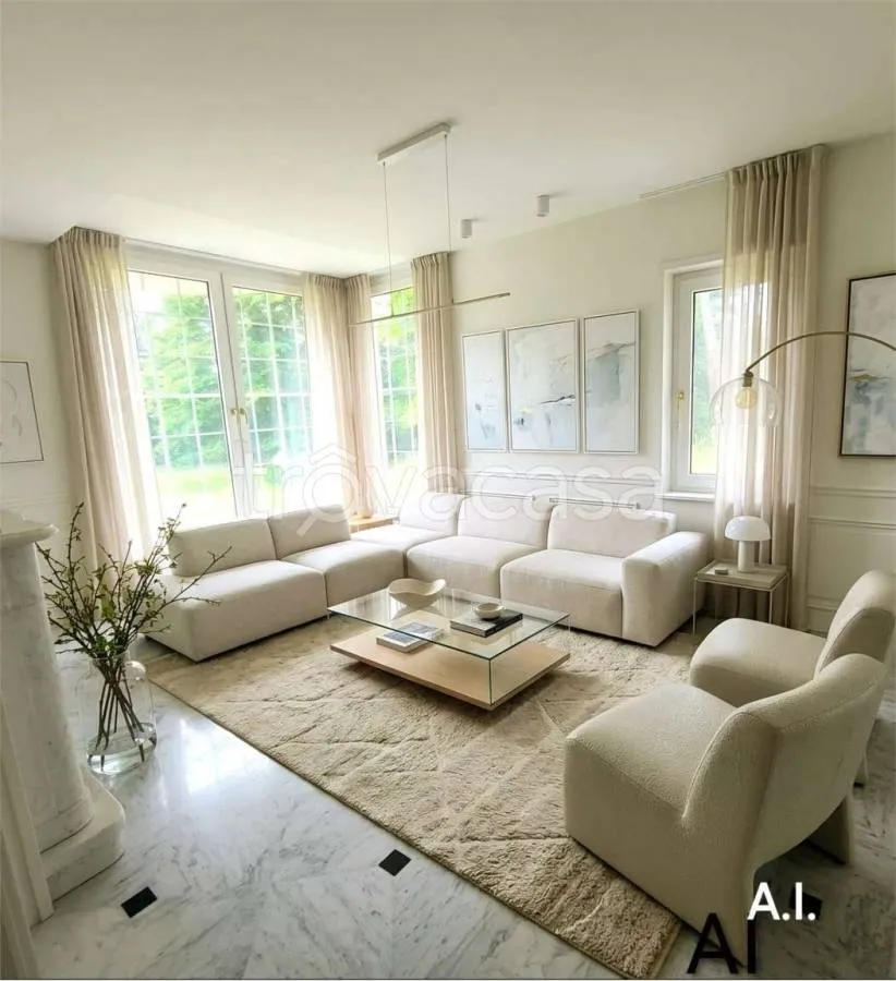 Soggiorno - Charming Villa with Private Park in Savogna d'Isonzo