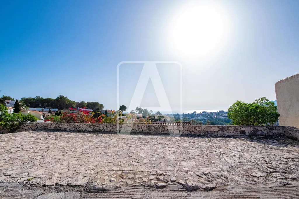 Terrasse - Mediterranean Villa with Sea Views in Benissa