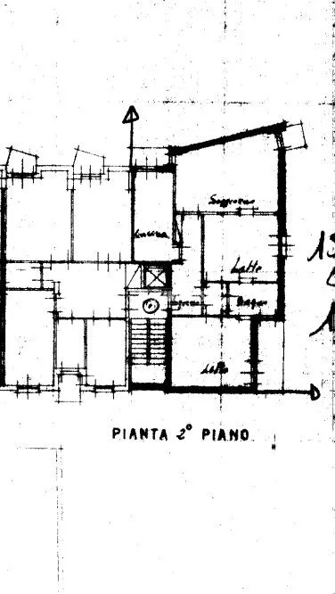 Plaan - Two-Bedroom Apartment with Balconies in Modena