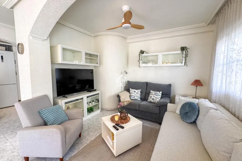 Soggiorno - Semi-Detached Villa with Pool in Cabo Roig