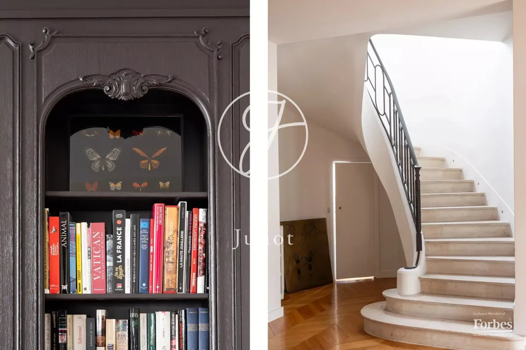 Pièces - Appartement Duplex avec Terrasses à Paris 16e