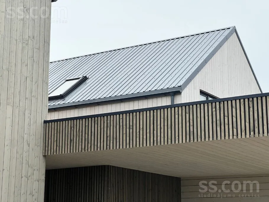 Extérieur - Scandinavian Style Duplex House in Mārupe