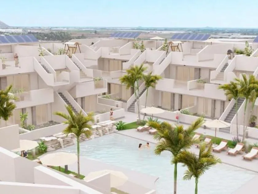 Piscina - New Bungalows with Pool in Roldán, Murcia
