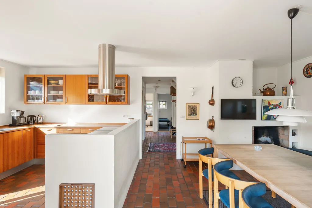 Cucina - Villa with Sea View and Large Terrace in Ålsgårde