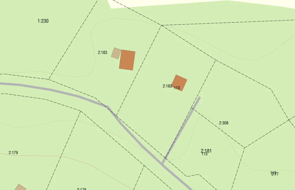 Plot for Fjällbo in Handöl, Jämtland