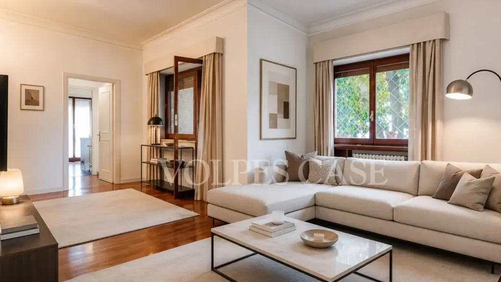 Séjour - Triplex with Terrace in Camilluccia, Rome