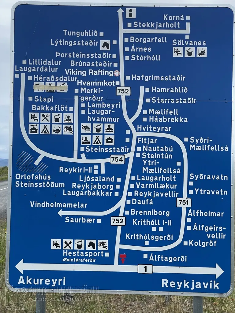 6-toaline kinnisvara asukohas Varmahlíð