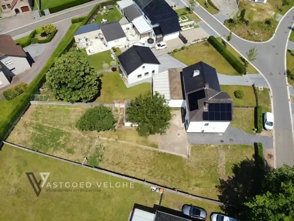Vue aérienne - Vernieuwbouwwoning avec EPC A sur Grand Perceau à 10 Ares