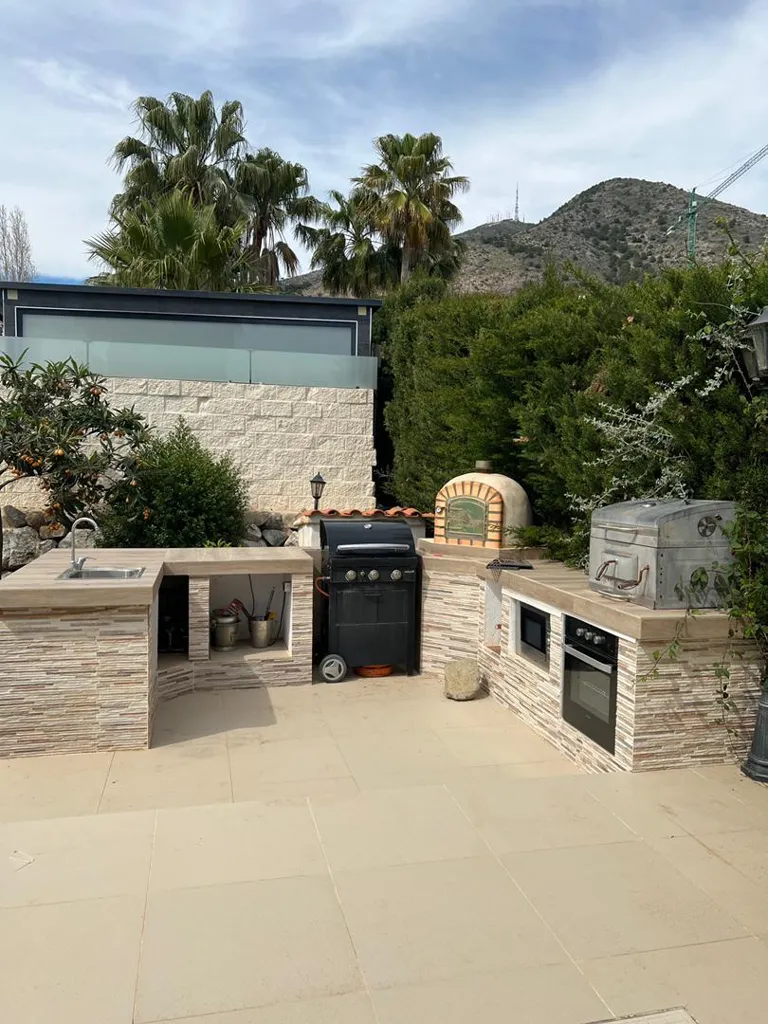 Terrasse - Detached Chalet with Pool in El Higuerón