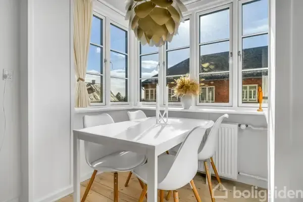 Sala da pranzo - Condo with Garden Access in Hillerød