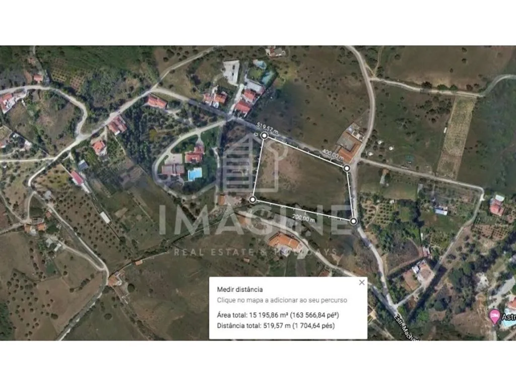 Vista aerea - Approved Building Land in Setúbal