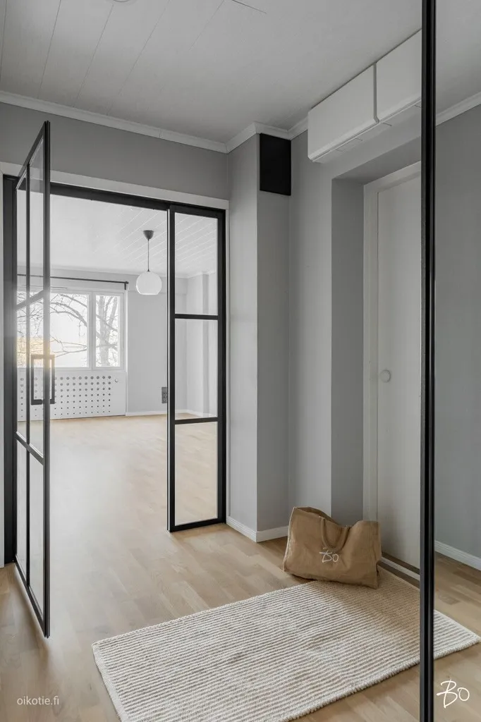 Hallway - Renovated Apartment with Balcony in Turku