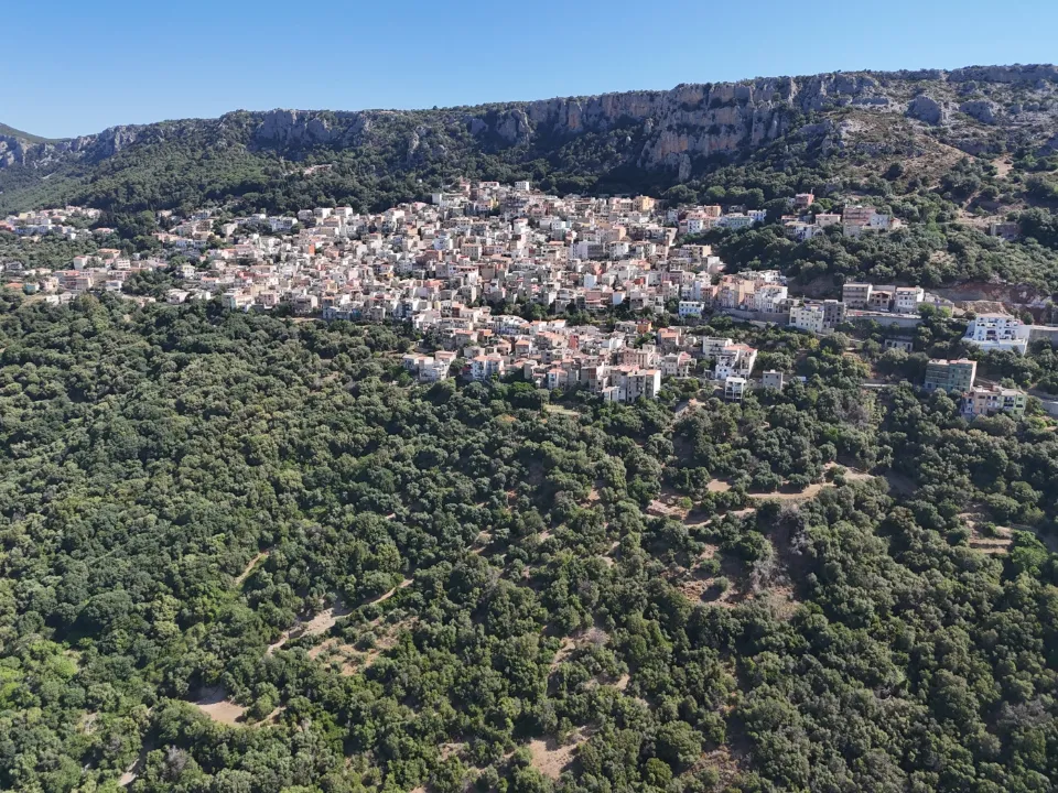 Vista aerea - Buildable Land with Panoramic View in Baunei