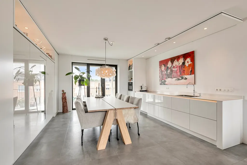 Salle à manger - Luxury Apartment with Balcony in Arnhem