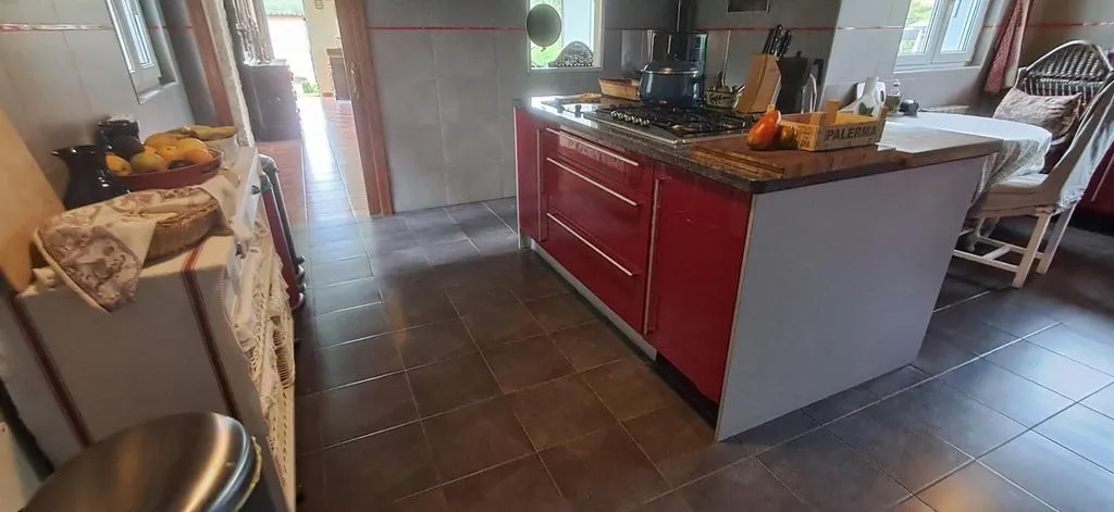 Köök - Luxury Detached House with Pool in Langreo