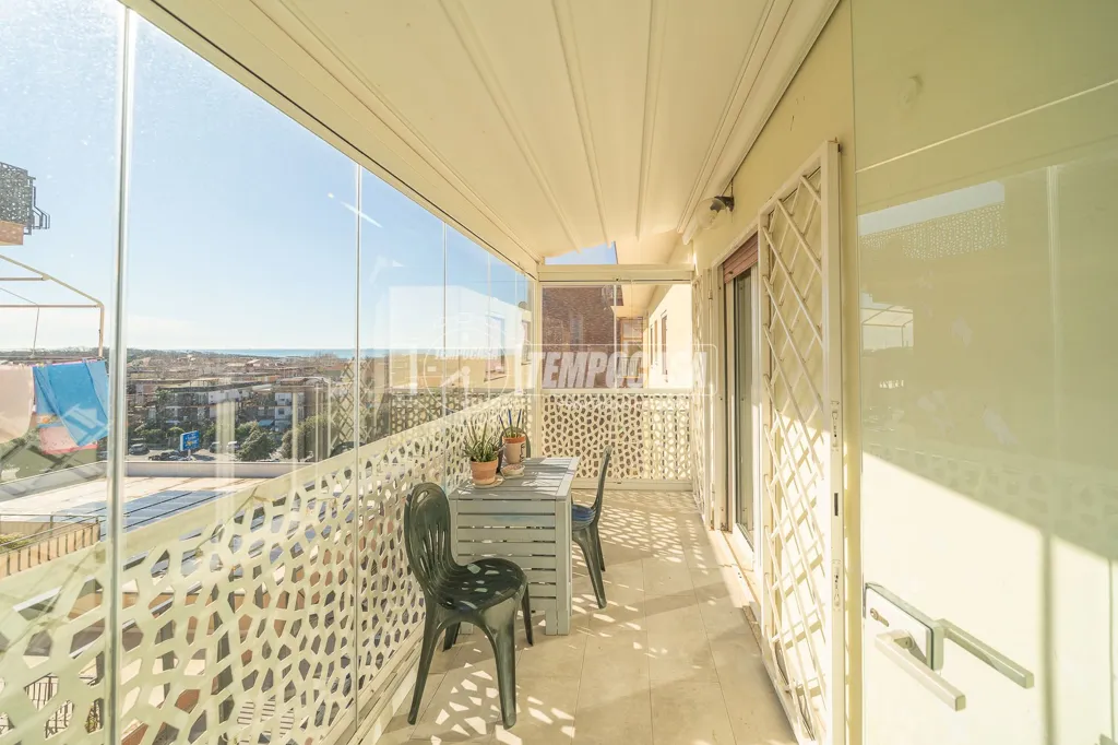 Balcon - Rustic-Style Flat with Sea View in Ladispoli