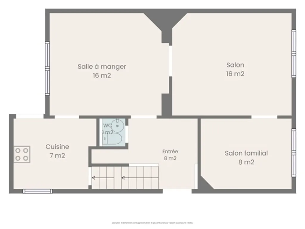 Planimetria - Detached House with Terrace in Theux
