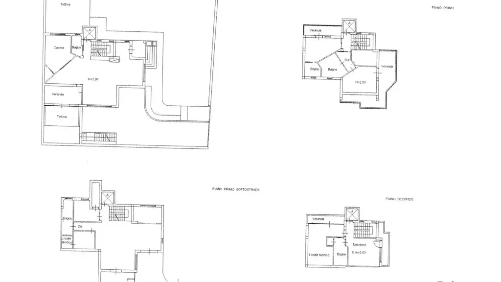 Plan - Villa with Panoramic View in Siracusa