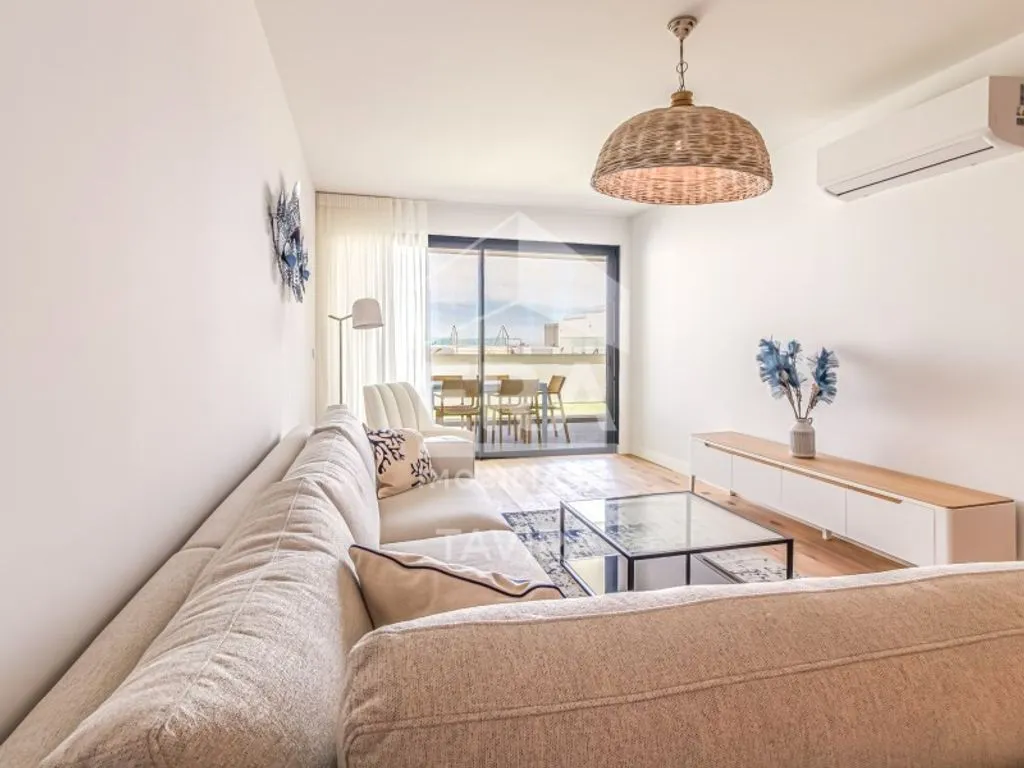 Séjour - New Flat with Pool in Fuseta, Olhão