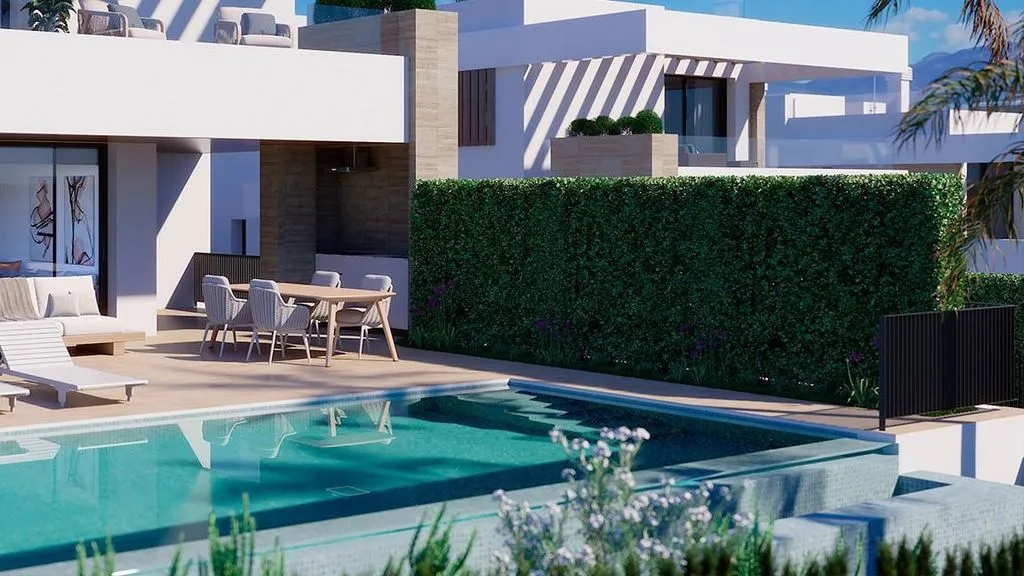 Piscina - Luxury Villa with Sea View in Marbella